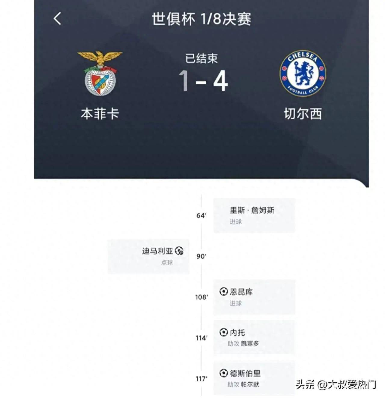 切尔西逆转拉齐奥,晋级欧冠八强 切尔西逆转拉齐奥,晋级欧冠八强