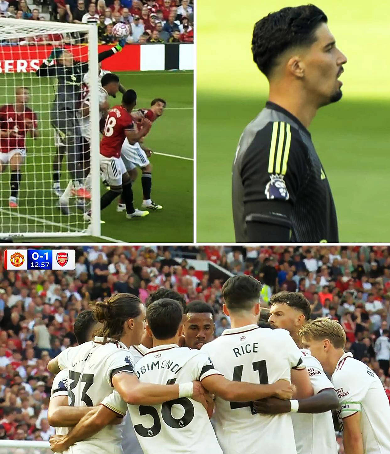 曼联门将扑出关键球:守门如铁雄心昭示 曼联门将扑出关键球:守门如铁雄心昭示