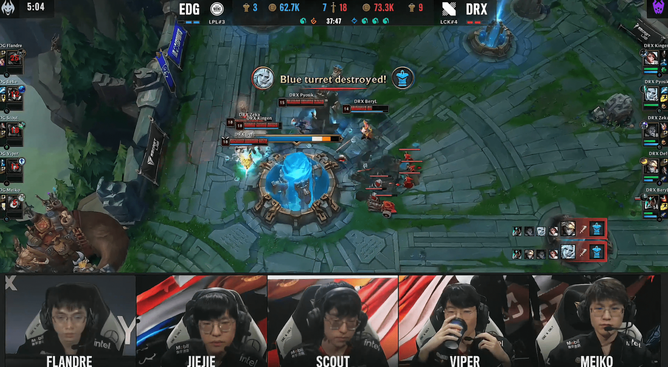 开云体育平台APP-关于GEN逆转DRX，Scout完成帽子戏法的信息